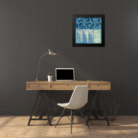 Natures Montage I Black Modern Wood Framed Art Print by Slocum, Nancy