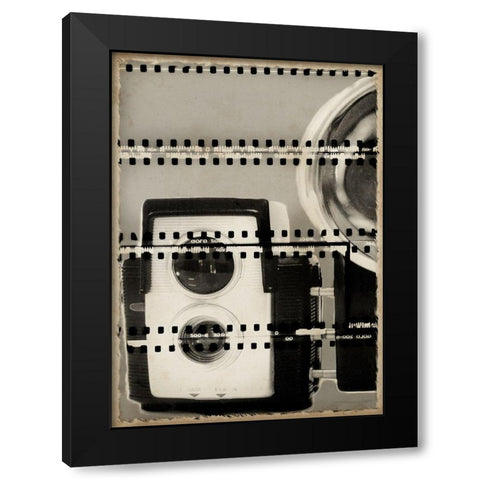 Camera Obscura I Black Modern Wood Framed Art Print by Vision Studio