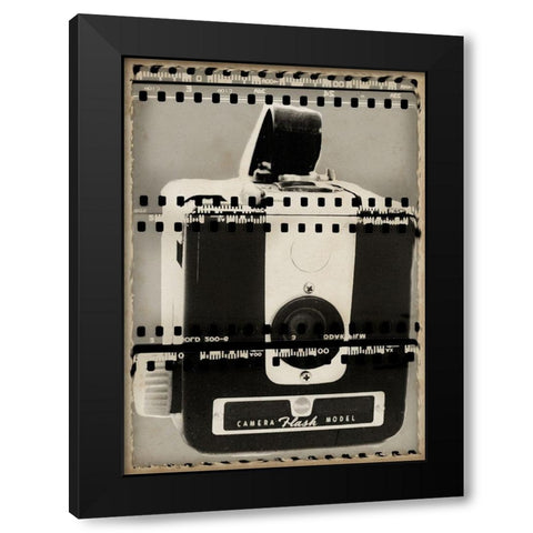Camera Obscura III Black Modern Wood Framed Art Print by Vision Studio