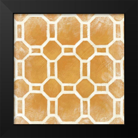 Small Modern Symmetry I Black Modern Wood Framed Art Print by Zarris, Chariklia