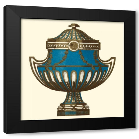 Sevres Porcelain I Black Modern Wood Framed Art Print with Double Matting by Garnier
