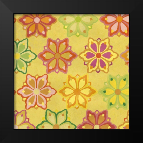 Sunny Day II Black Modern Wood Framed Art Print by Zarris, Chariklia