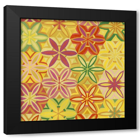 Sunny Day III Black Modern Wood Framed Art Print by Zarris, Chariklia