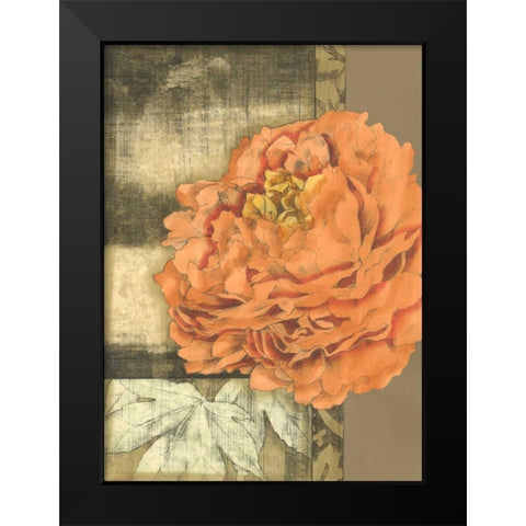 Small Ethereal Bloom III Black Modern Wood Framed Art Print by Goldberger, Jennifer