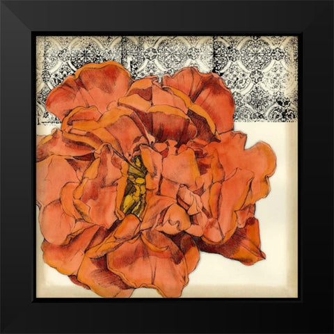 Botanica II Black Modern Wood Framed Art Print by Goldberger, Jennifer