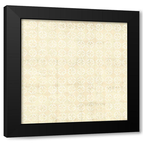 Ethnic Motif IV Black Modern Wood Framed Art Print by Vision Studio