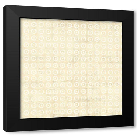 Ethnic Motif VI Black Modern Wood Framed Art Print by Vision Studio