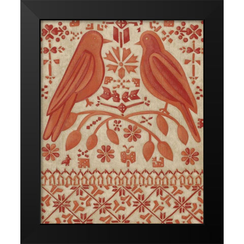 True Love I Black Modern Wood Framed Art Print by Zarris, Chariklia