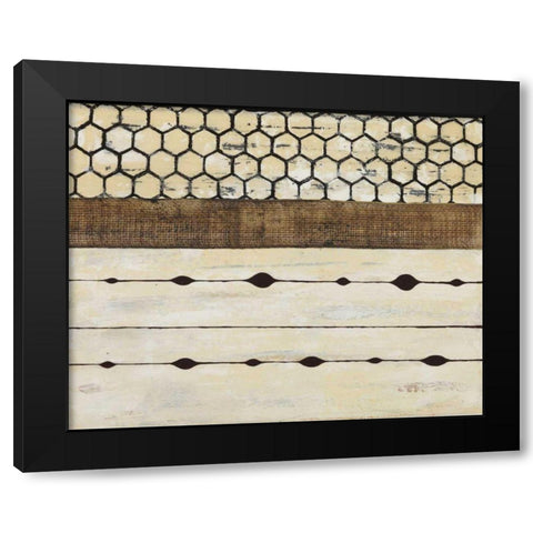 Dazzle I Black Modern Wood Framed Art Print with Double Matting by Avondet, Natalie