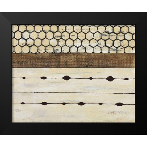 Dazzle I Black Modern Wood Framed Art Print by Avondet, Natalie
