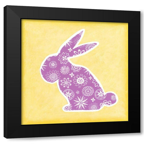 Animal Prints III Black Modern Wood Framed Art Print by Meagher, Megan