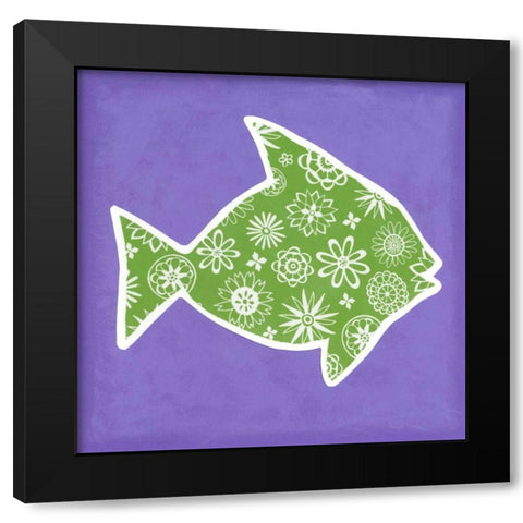 Animal Prints IV Black Modern Wood Framed Art Print with Double Matting by Meagher, Megan