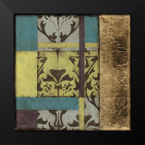 Jeweled Transom IV Black Modern Wood Framed Art Print by Goldberger, Jennifer