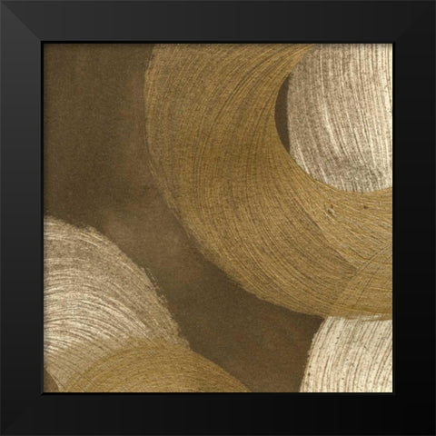 Revolution III Black Modern Wood Framed Art Print by Meagher, Megan