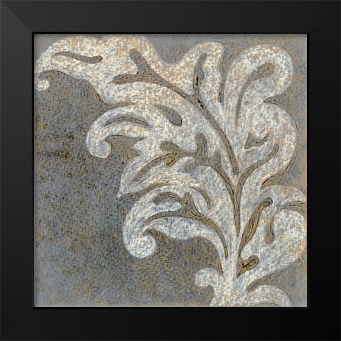 Rococo I Black Modern Wood Framed Art Print by Wyatt Jr., Norman