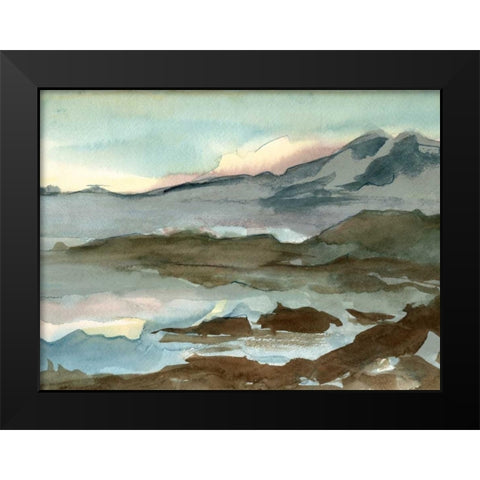 Plein Air Landscape VI Black Modern Wood Framed Art Print by Harper, Ethan