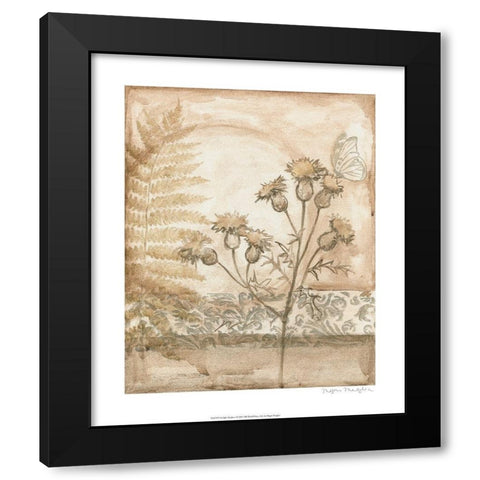Twilight Meadow I Black Modern Wood Framed Art Print by Meagher, Megan