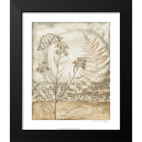 Twilight Meadow IV Black Modern Wood Framed Art Print by Meagher, Megan