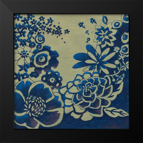 Kyoto Garden III Black Modern Wood Framed Art Print by Zarris, Chariklia
