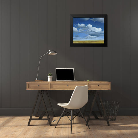 Big Sky I Black Modern Wood Framed Art Print by Meagher, Megan