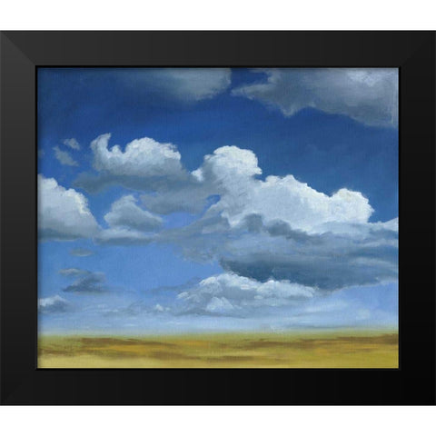 Big Sky I Black Modern Wood Framed Art Print by Meagher, Megan