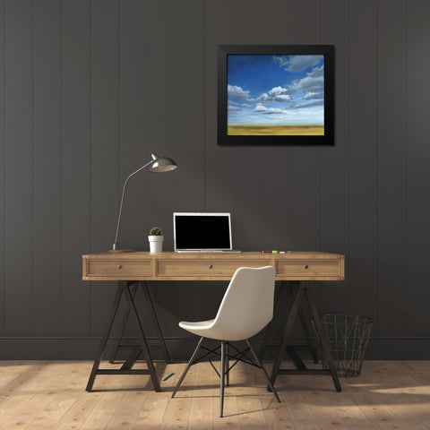 Big Sky II Black Modern Wood Framed Art Print by Meagher, Megan