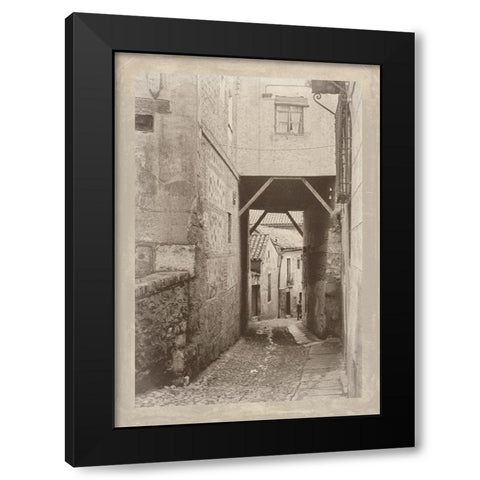 Summer in Europe IV Black Modern Wood Framed Art Print by Longley, Carolyn