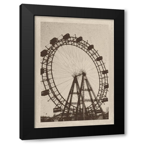 Summer in Europe V Black Modern Wood Framed Art Print by Longley, Carolyn