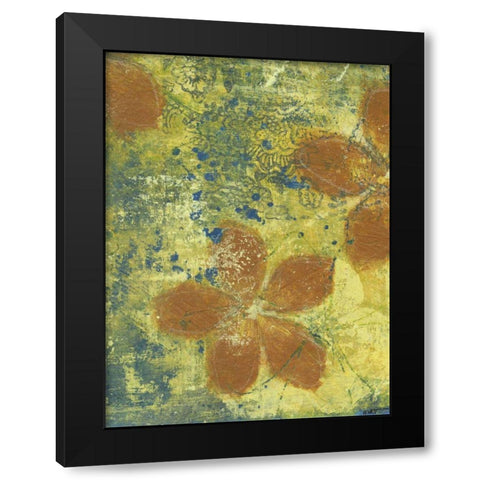 Euphoria II Black Modern Wood Framed Art Print with Double Matting by Wyatt Jr., Norman