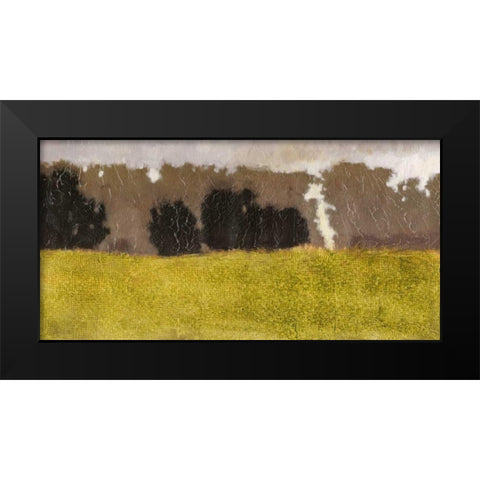 Tuscan Field I Black Modern Wood Framed Art Print by Vision Studio