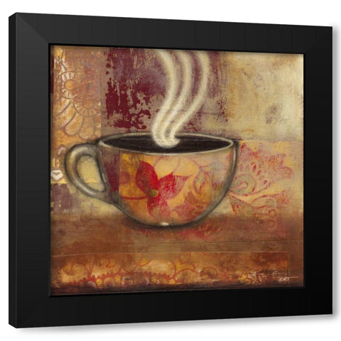 Rich and Smooth I Black Modern Wood Framed Art Print by Wyatt Jr., Norman