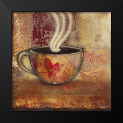 Rich and Smooth I Black Modern Wood Framed Art Print by Wyatt Jr., Norman