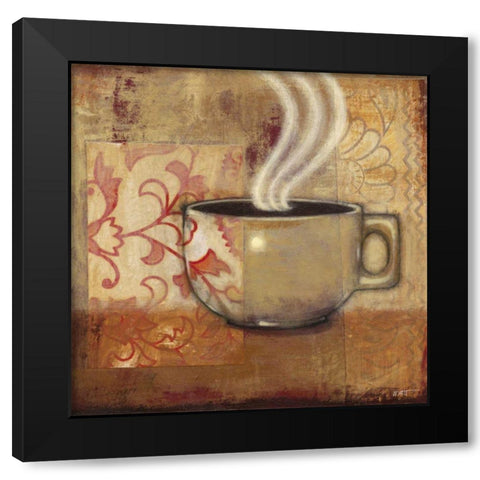 Rich and Smooth II Black Modern Wood Framed Art Print with Double Matting by Wyatt Jr., Norman