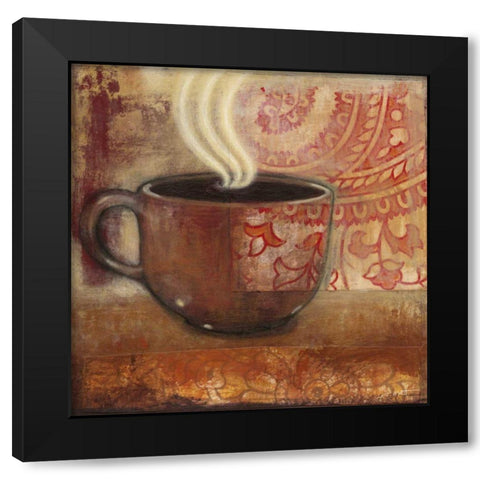 Rich and Smooth III Black Modern Wood Framed Art Print with Double Matting by Wyatt Jr., Norman