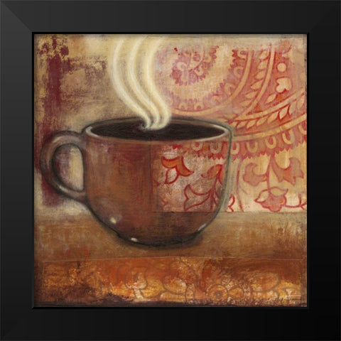 Rich and Smooth III Black Modern Wood Framed Art Print by Wyatt Jr., Norman