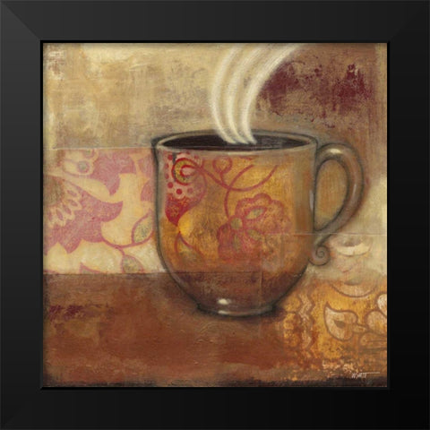 Rich and Smooth IV Black Modern Wood Framed Art Print by Wyatt Jr., Norman