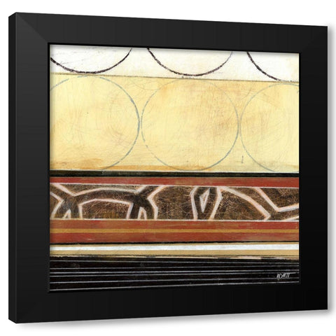 World Culture I Black Modern Wood Framed Art Print with Double Matting by Wyatt Jr., Norman