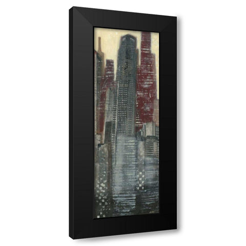 Urban Landscape I Black Modern Wood Framed Art Print by Wyatt Jr., Norman