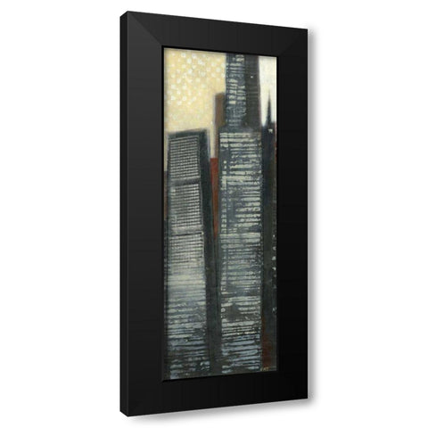 Urban Landscape II Black Modern Wood Framed Art Print by Wyatt Jr., Norman