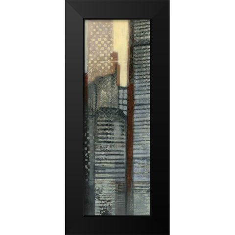 Urban Landscape III Black Modern Wood Framed Art Print by Wyatt Jr., Norman