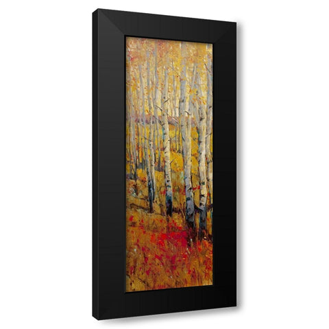 Vivid Birch Forest I Black Modern Wood Framed Art Print by OToole, Tim