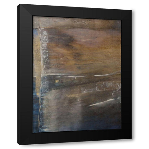 Kinetic Stone II Black Modern Wood Framed Art Print by OToole, Tim
