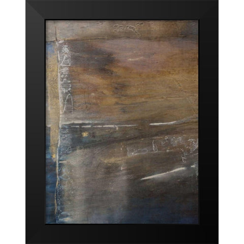 Kinetic Stone II Black Modern Wood Framed Art Print by OToole, Tim