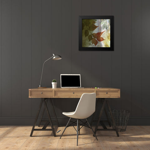 Lush Moonlight Black Modern Wood Framed Art Print by Butler, John