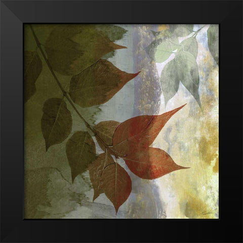 Lush Moonlight Black Modern Wood Framed Art Print by Butler, John