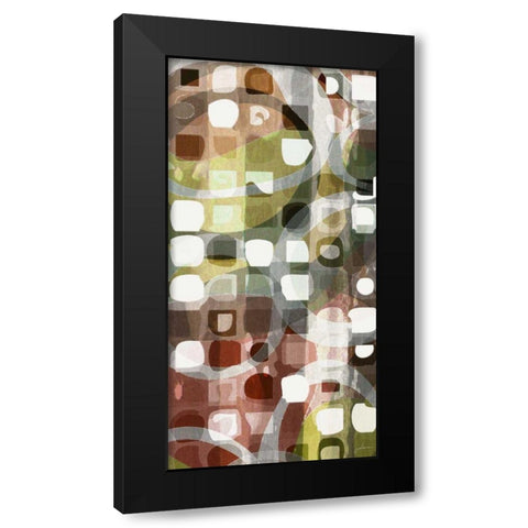 Mirror Ball I Black Modern Wood Framed Art Print with Double Matting by Burghardt, James
