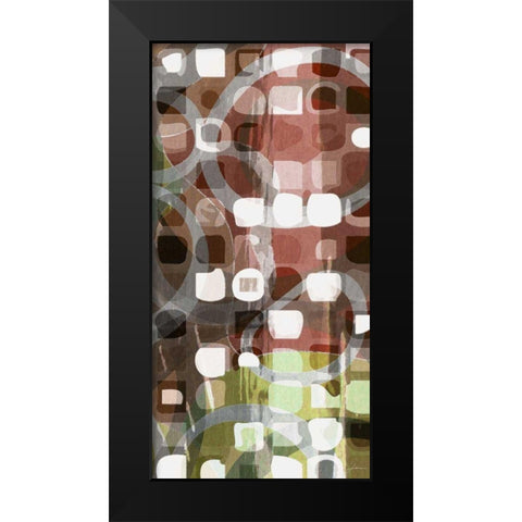 Mirror Ball II Black Modern Wood Framed Art Print by Burghardt, James