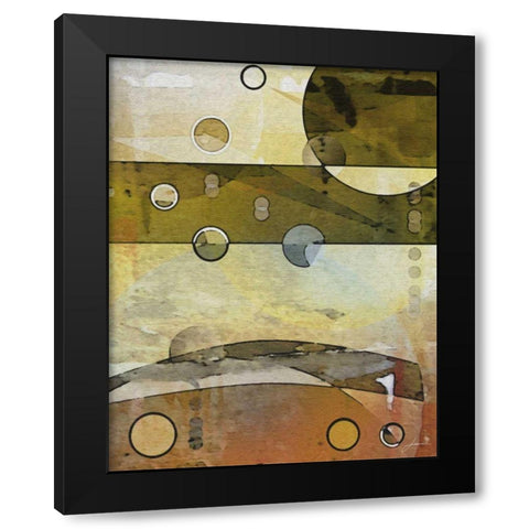 Thru the Atmosphere II Black Modern Wood Framed Art Print by Burghardt, James
