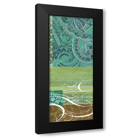 Bohemian Echo II Black Modern Wood Framed Art Print by Higby, Jason