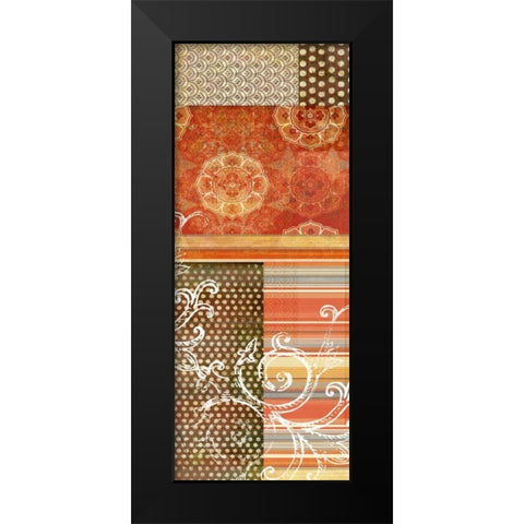 Bohemian Echo III Black Modern Wood Framed Art Print by Higby, Jason